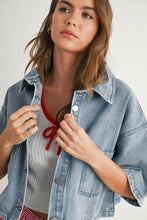Load image into Gallery viewer, Avery Denim Top
