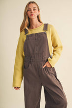 Load image into Gallery viewer, Cecilla Overalls- Cocoa Powder
