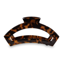 Load image into Gallery viewer, Open Hair Clip | Large |  Tortoise
