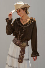 Load image into Gallery viewer, Waylon Embroidered Blouse
